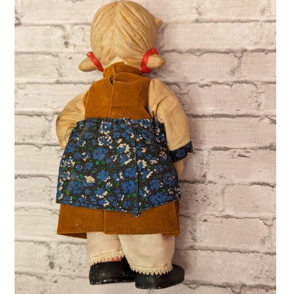 Gretel Oumlet Doll Vintage Porcelain Bisque 1980's Collectible - Picture 2 of 5